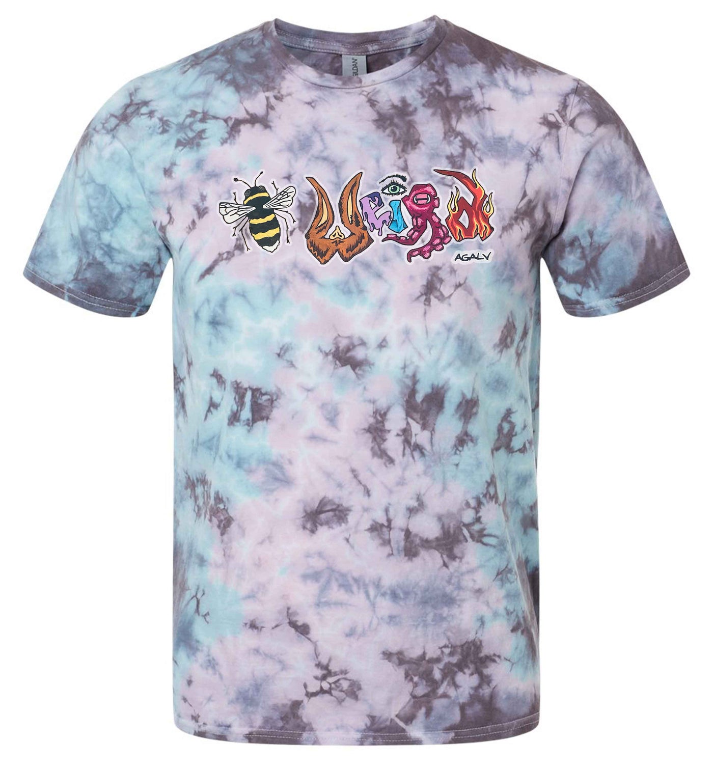 Be Weird Tie Dye Shirt