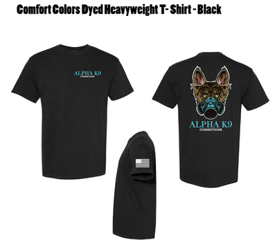 Alpha K-9 Comfort Colors Heavyweight Tee