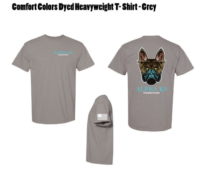 Alpha K-9 Comfort Colors Heavyweight Tee