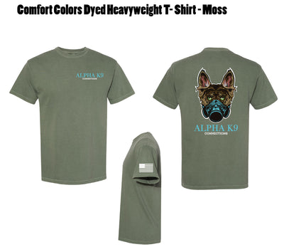 Alpha K-9 Comfort Colors Heavyweight Tee