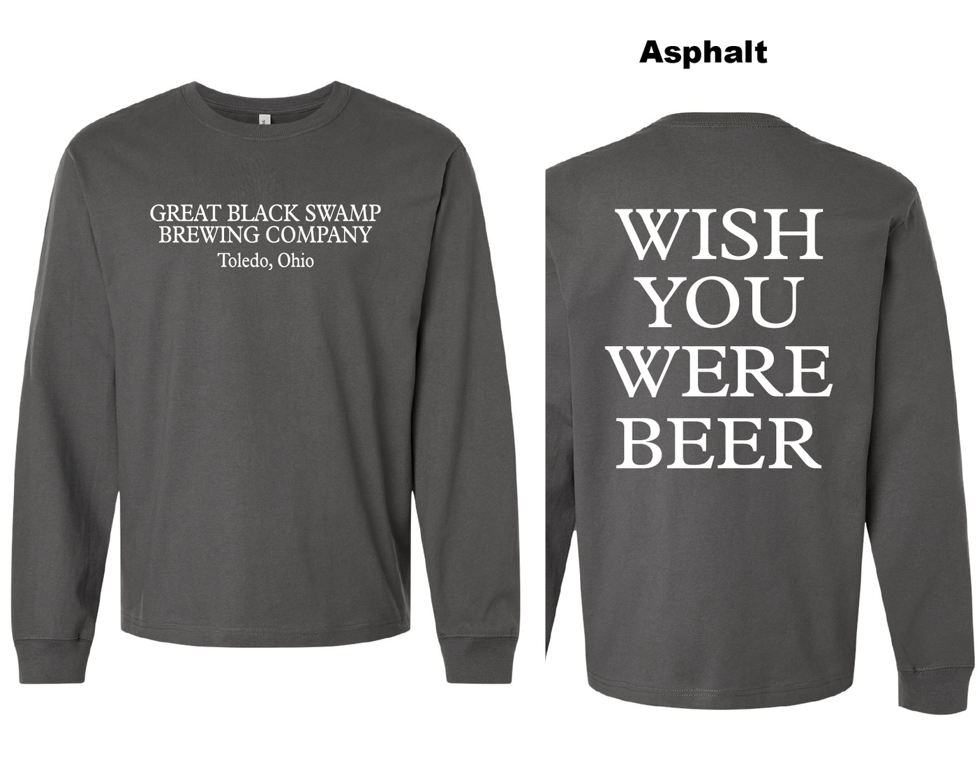 Wish You Were Beer - GBS Heavyweight L/S Tee