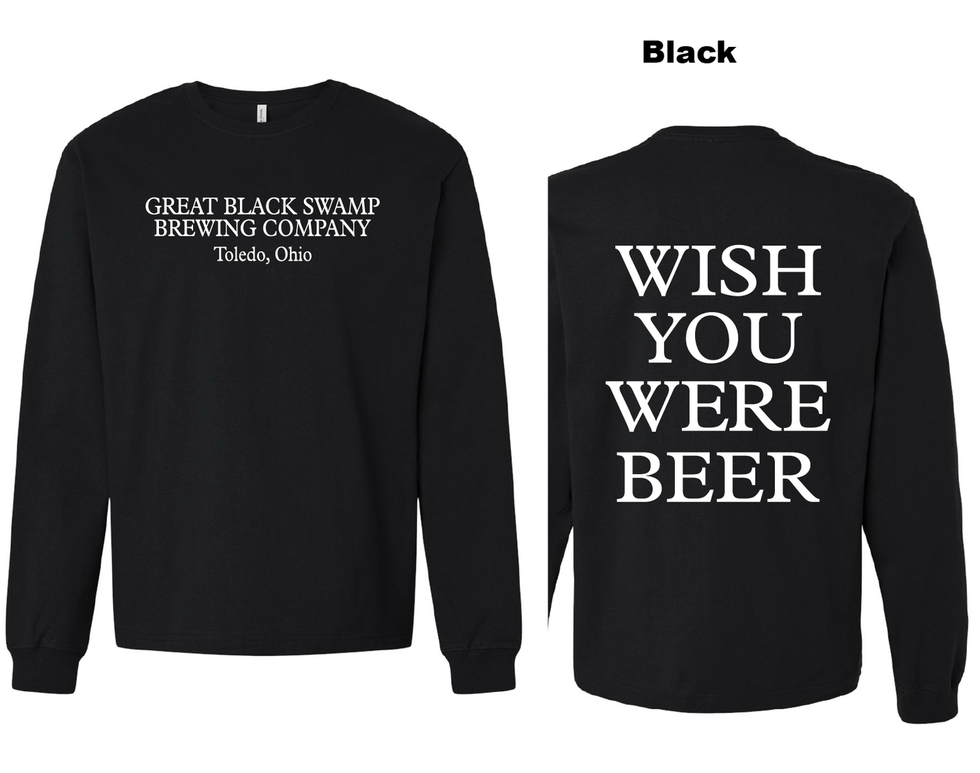 Wish You Were Beer - GBS Heavyweight L/S Tee