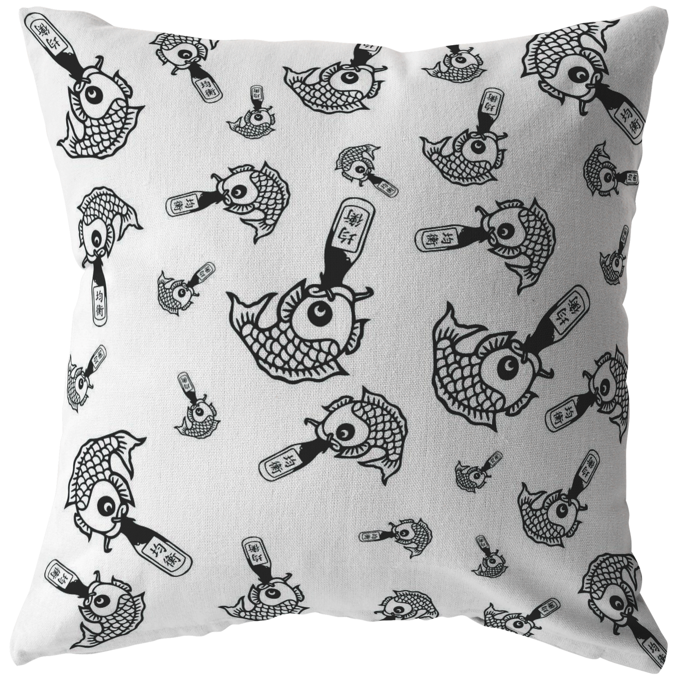 Drunk Like Fish - Throw Pillow