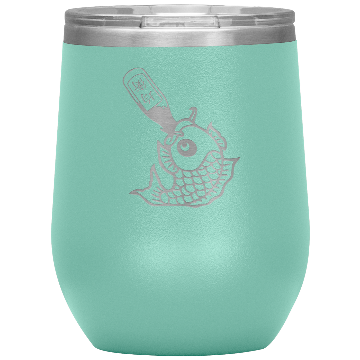 Drunk Like Fish - Wine Tumbler