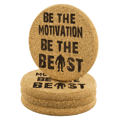 Be The Beast - Cork Coaster Set