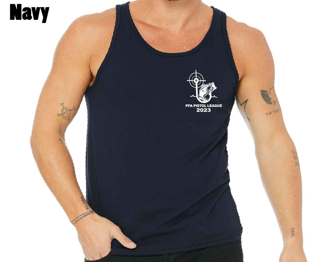 トップス  flash damage tank top ANCELLM - DAMAGE WAFFLE TANK TOP/BLACK | NapsNote