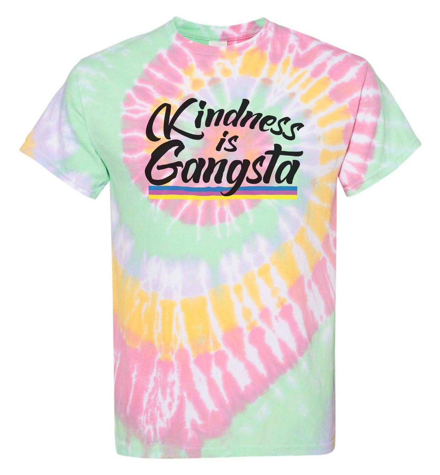 Kindness is Gangsta Tie Dye Shirt