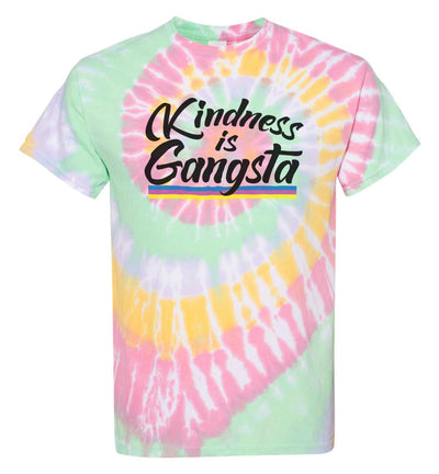 Kindness is Gangsta Tie Dye Shirt