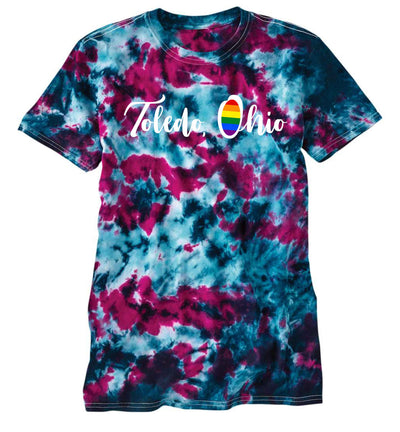 Toledo Pride Tie Dye Shirt