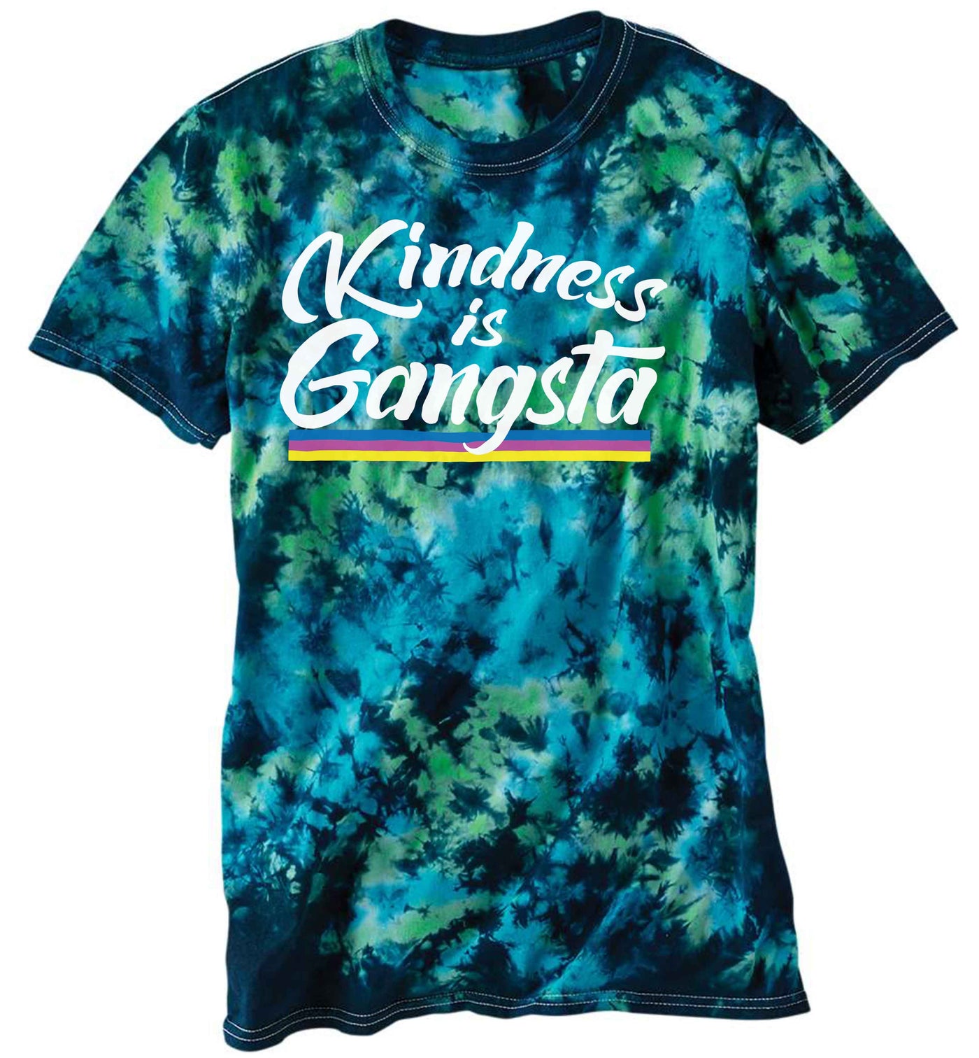 Kindness is Gangsta Tie Dye Shirt