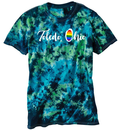 Toledo Pride Tie Dye Shirt