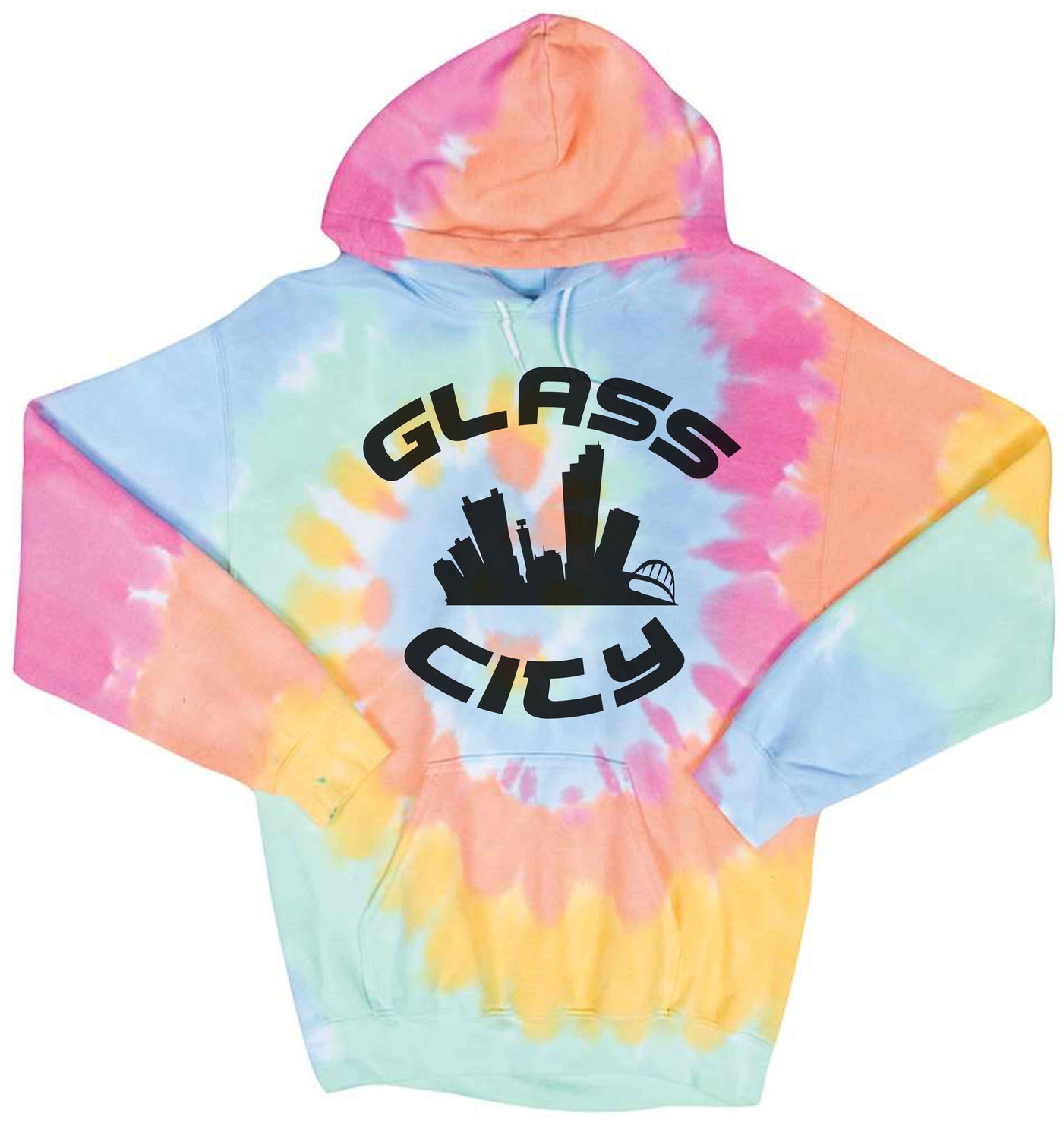 Glass City Tie Dye Hoodie