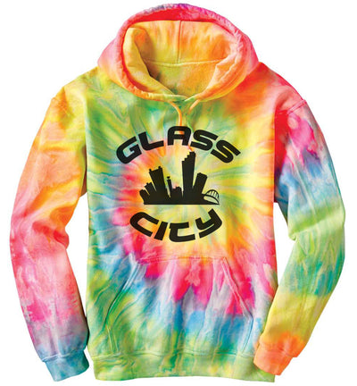 Glass City Tie Dye Hoodie