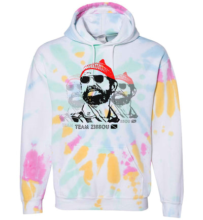 Team Zissou Tie Dye Hoodie