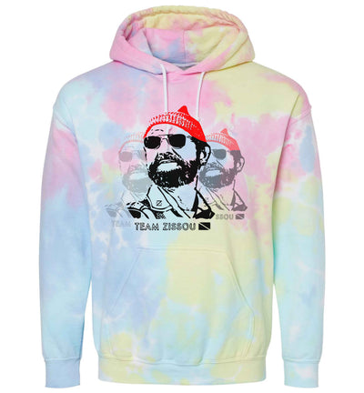 Team Zissou Tie Dye Hoodie