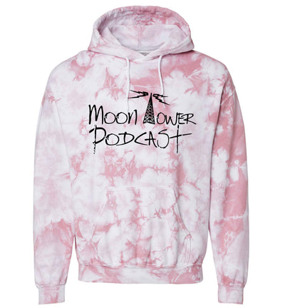 Moon Tower Podcast Tie Dye Hoodie