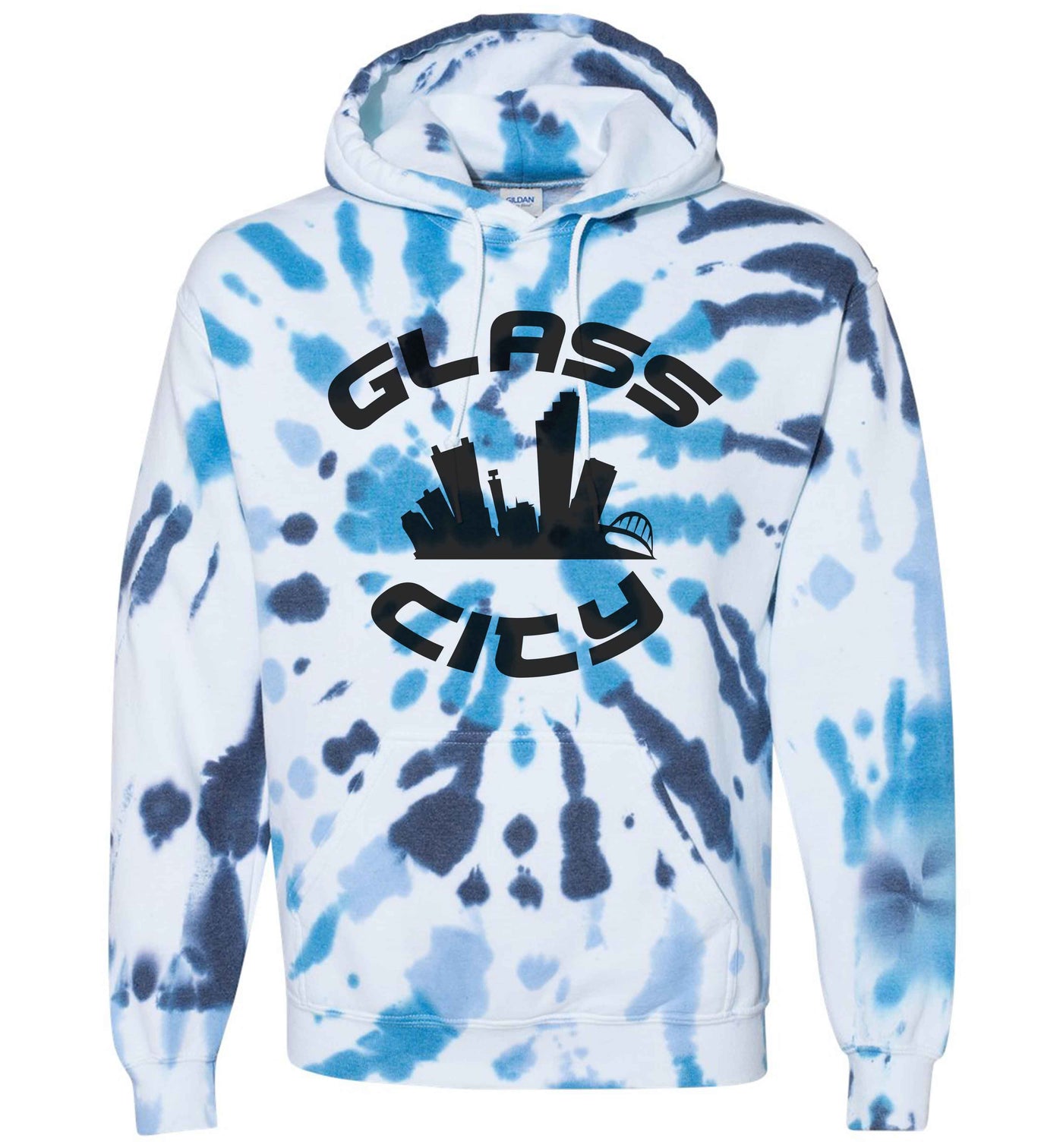 Glass City Tie Dye Hoodie