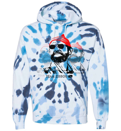 Team Zissou Tie Dye Hoodie