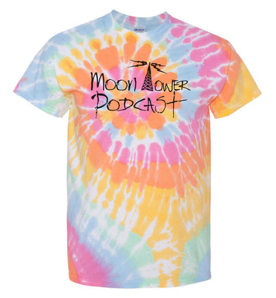 Moon Tower Podcast Tie Dye Shirt