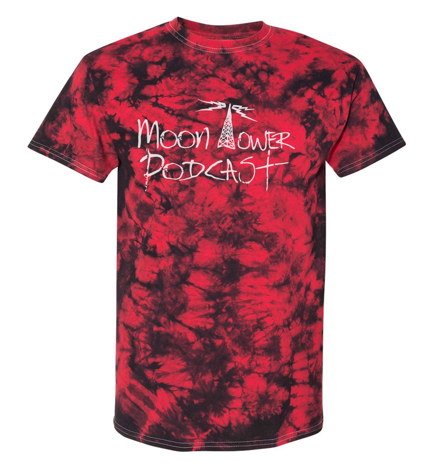 Moon Tower Podcast Tie Dye Shirt