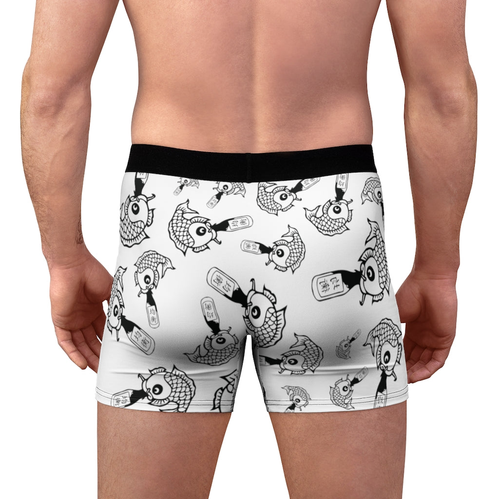 Drunk Like Fish - Men's Boxer Briefs