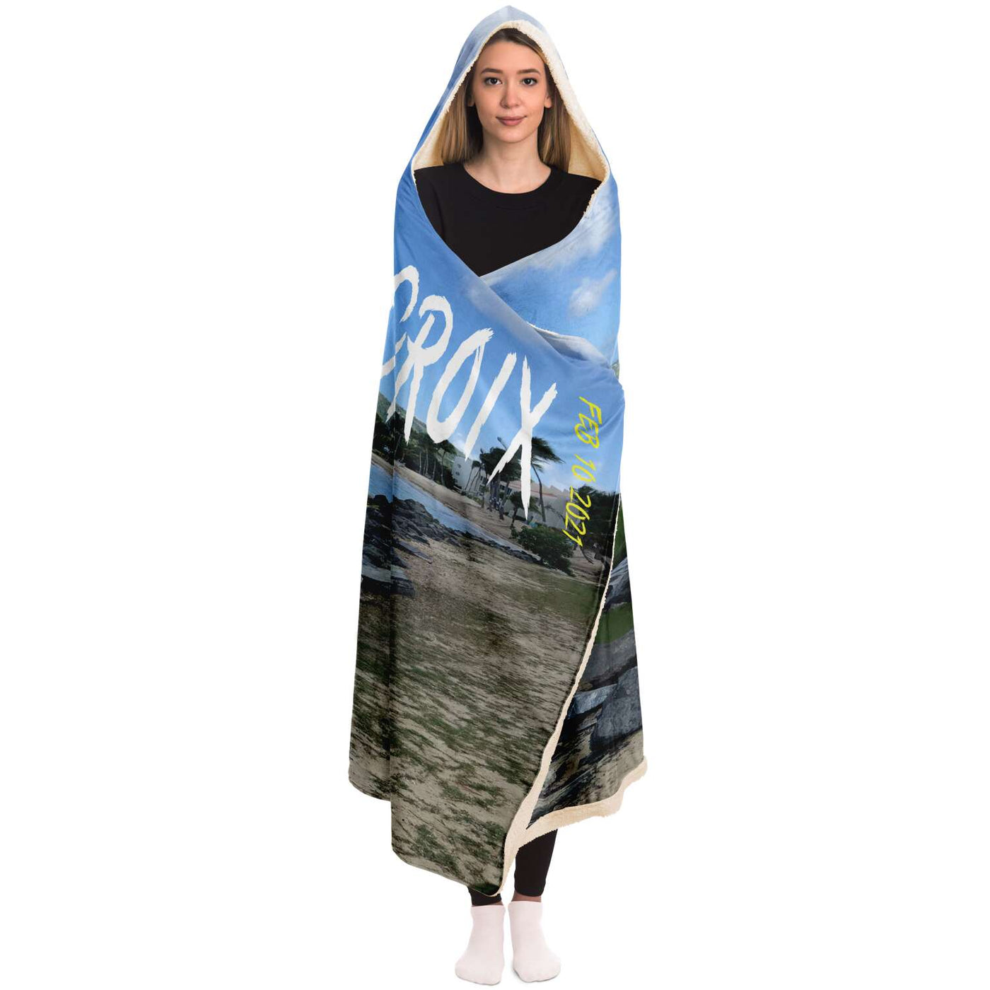 St Croix- Hooded Blanket