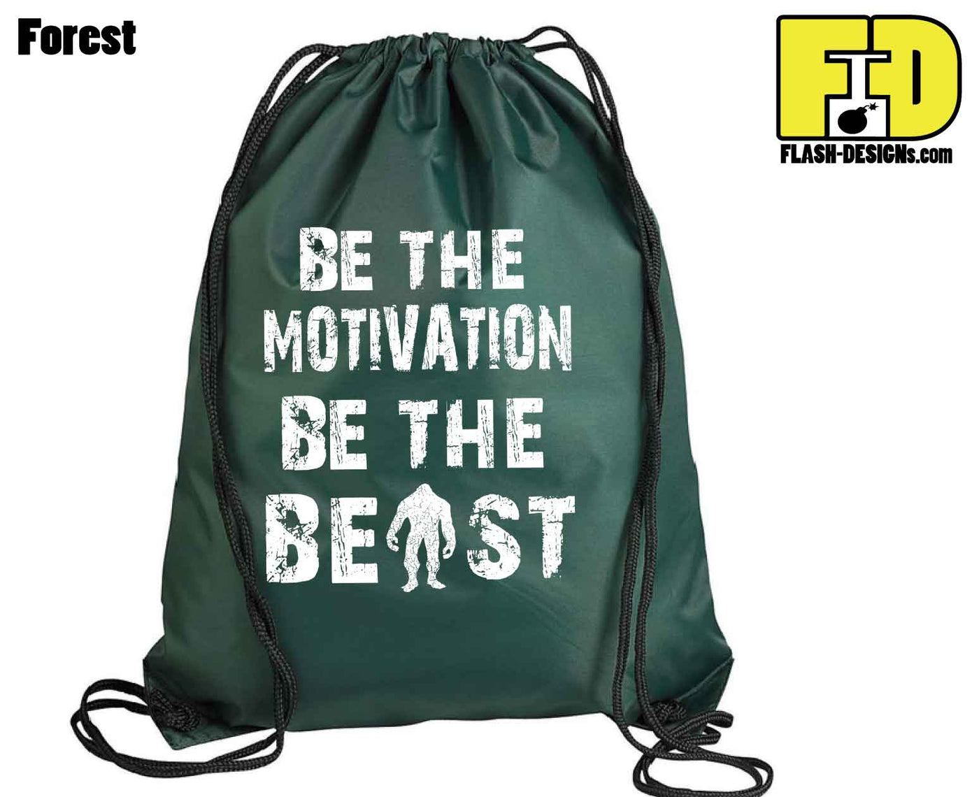 Be The Beast - Drawstring Backpack