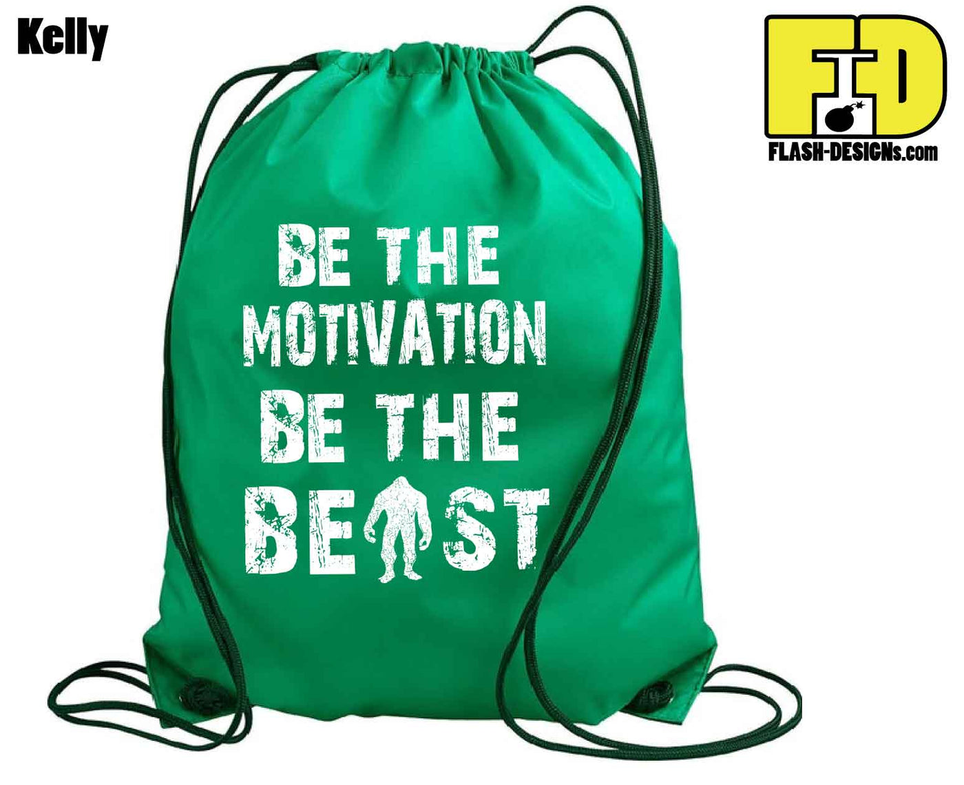 Be The Beast - Drawstring Backpack