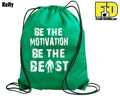 Be The Beast - Drawstring Backpack