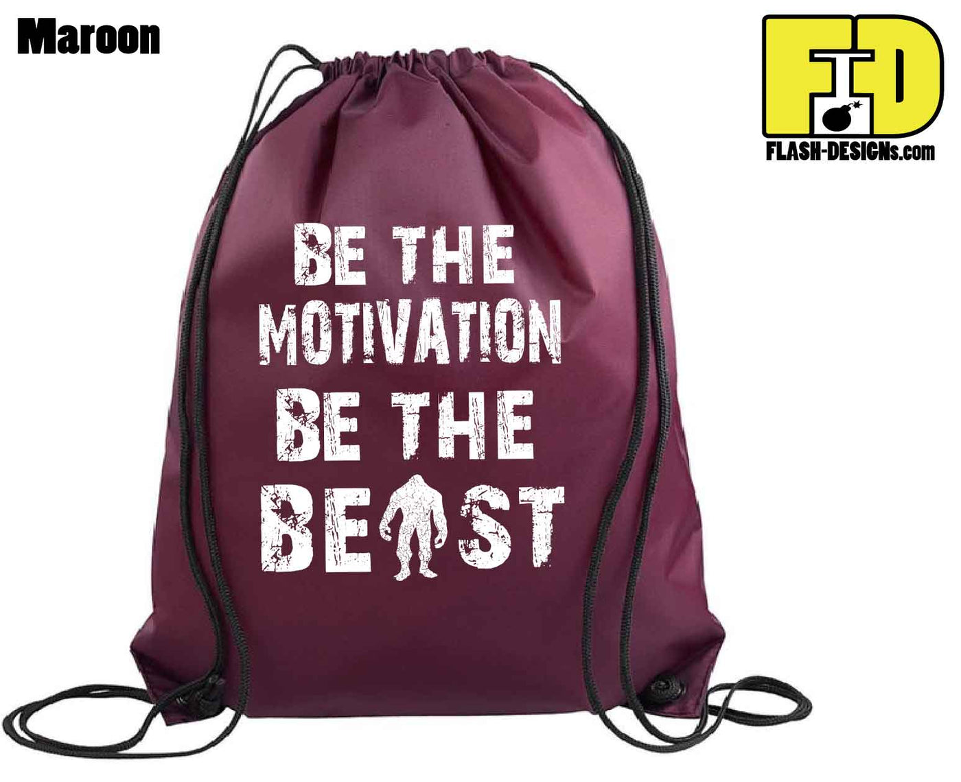 Be The Beast - Drawstring Backpack