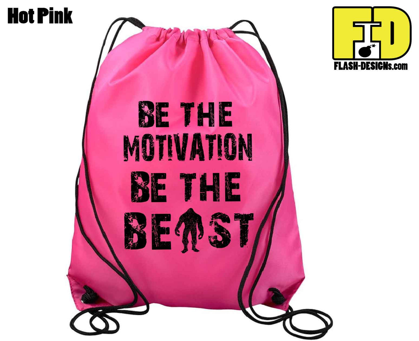 Be The Beast - Drawstring Backpack