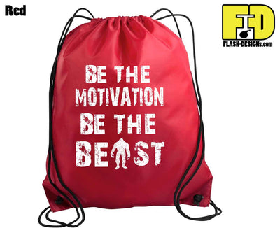 Be The Beast - Drawstring Backpack