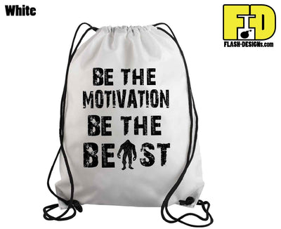 Be The Beast - Drawstring Backpack