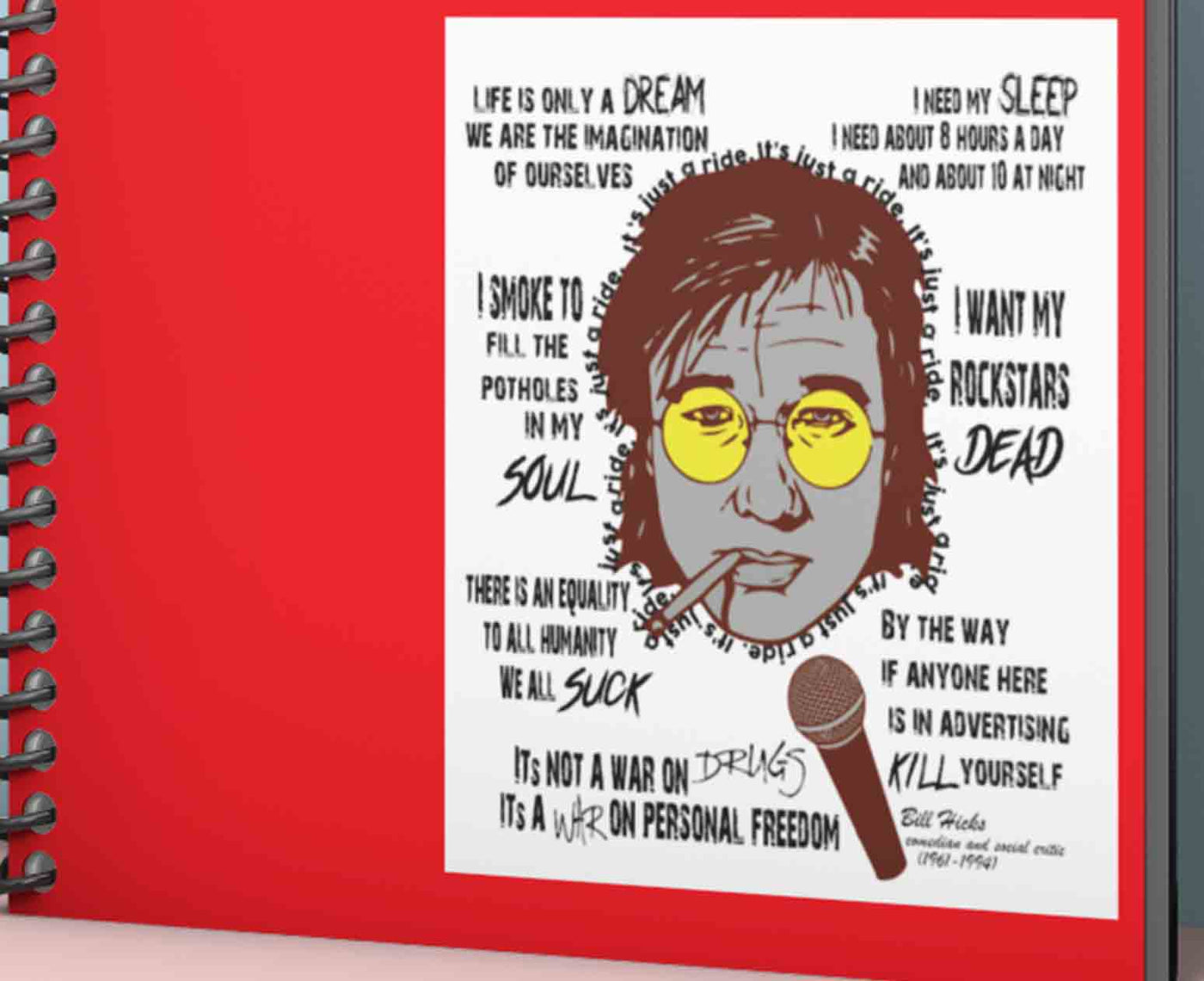 Bill Hicks - Sticker