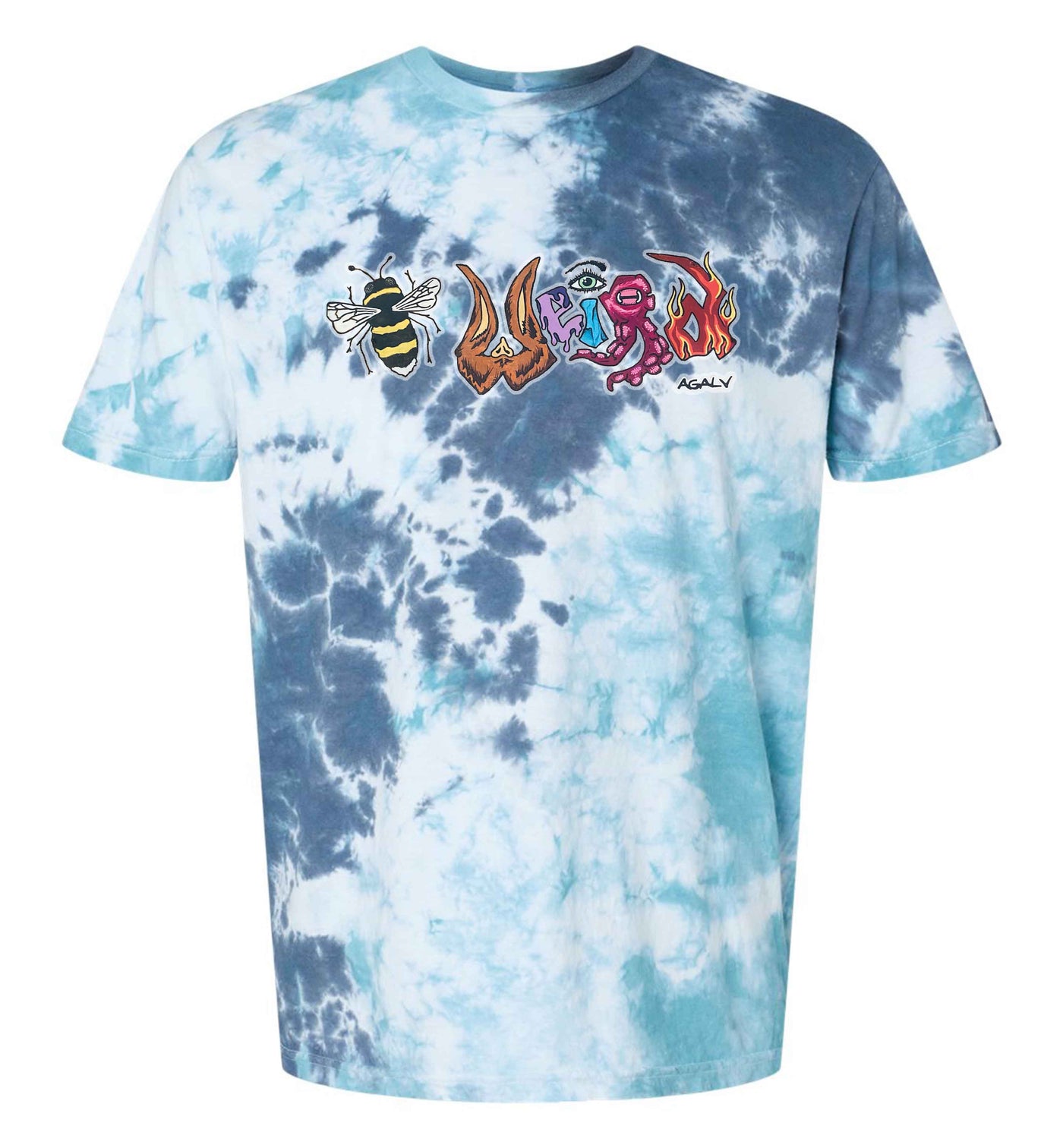 Be Weird Tie Dye Shirt