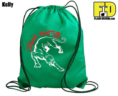 Cougar Hunter - Drawstring Backpack