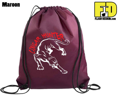 Cougar Hunter - Drawstring Backpack