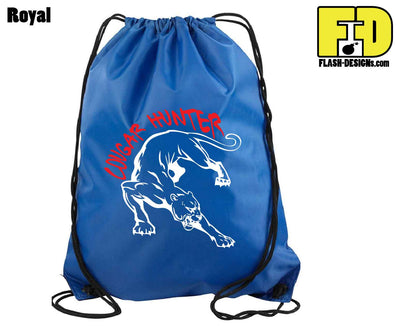 Cougar Hunter - Drawstring Backpack