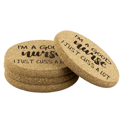Good Nurse - Cork Coaster Set