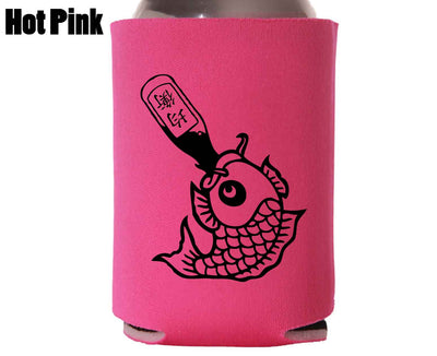 Drunk Like Fish - Koozie