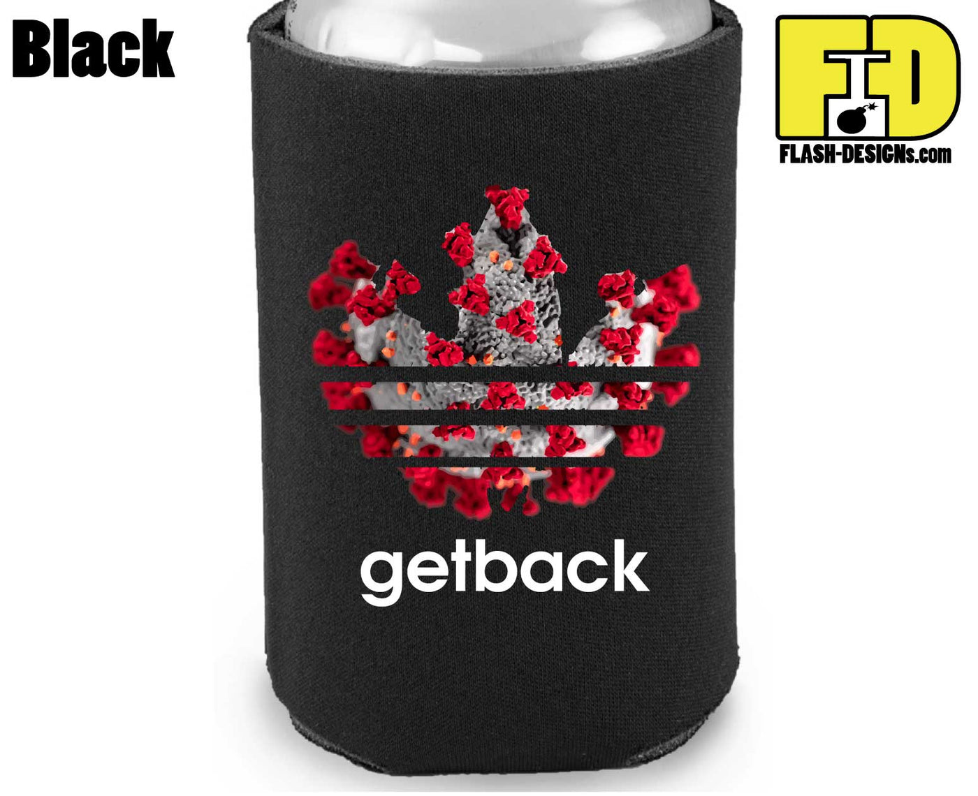 Corona Get Back - Koozie