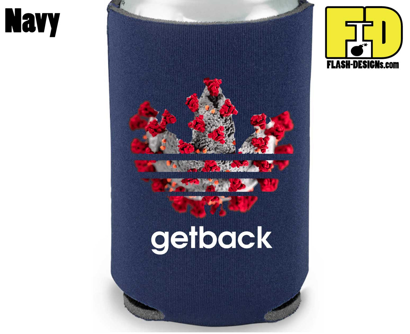 Corona Get Back - Koozie