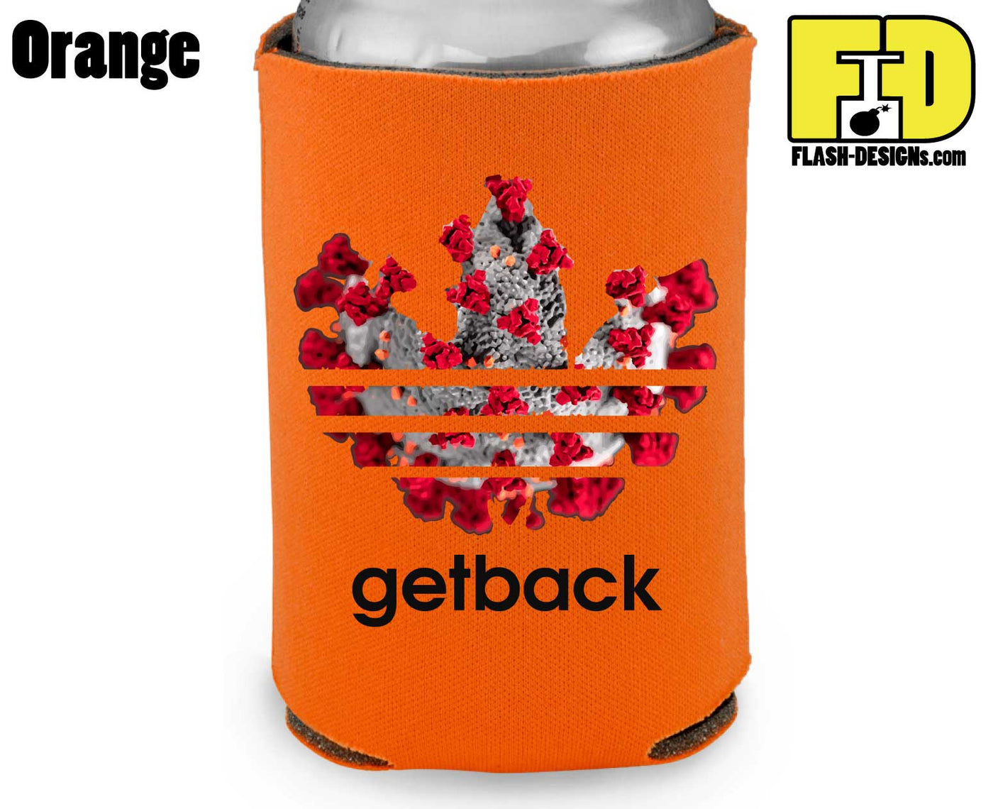 Corona Get Back - Koozie