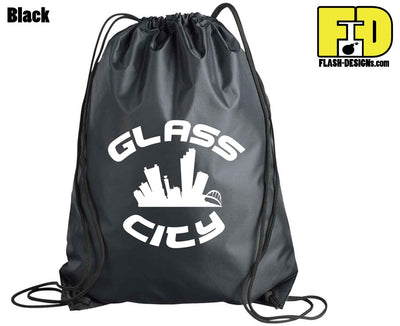 Glass City - Drawstring Backpack