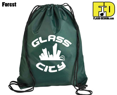 Glass City - Drawstring Backpack