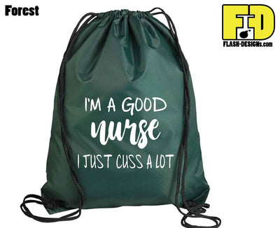 Good Nurse - Drawstring Backpack