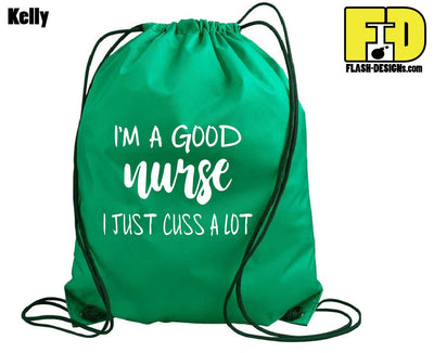 Good Nurse - Drawstring Backpack