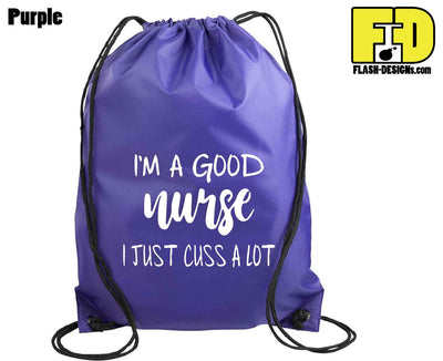 Good Nurse - Drawstring Backpack