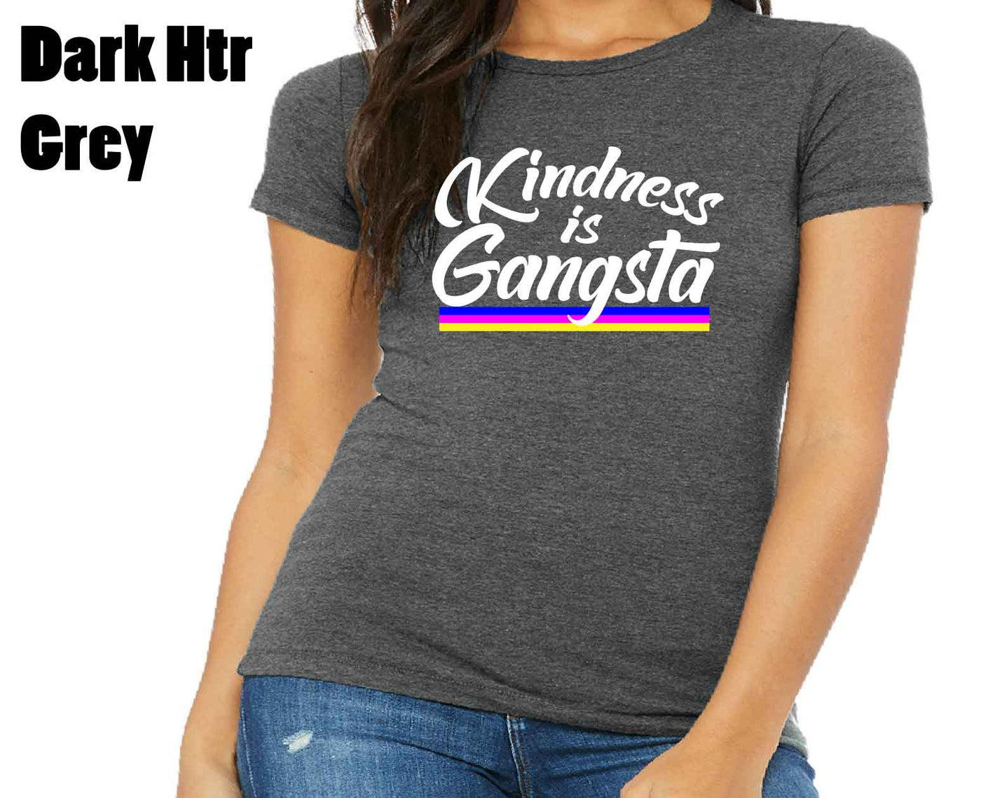 Kindness is Gangsta - Ladies Shirt