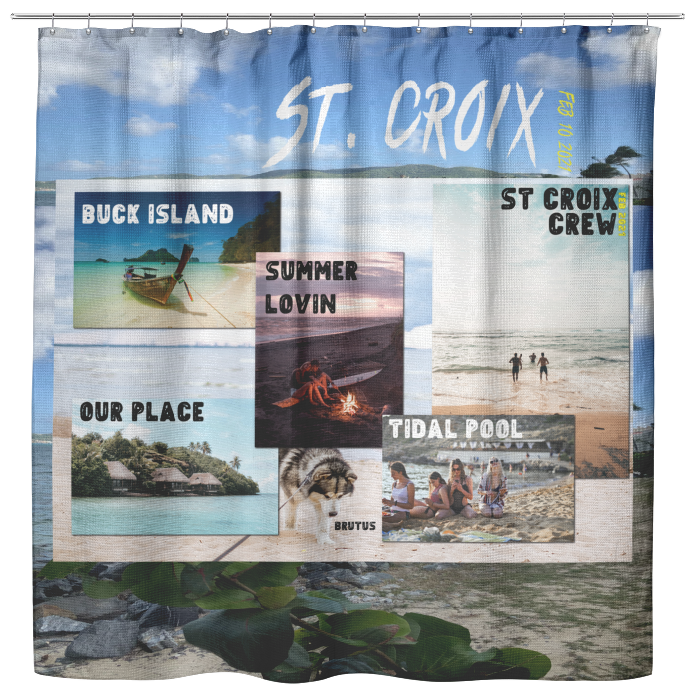 St. Croix - Shower Curtain